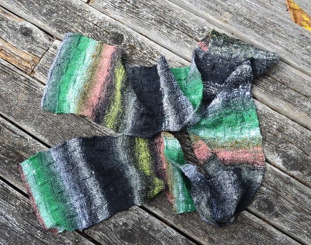 A winter scarf